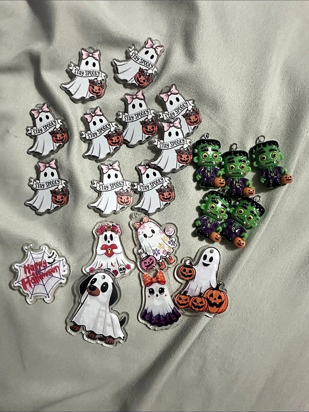 Halloween Acrylic Charms